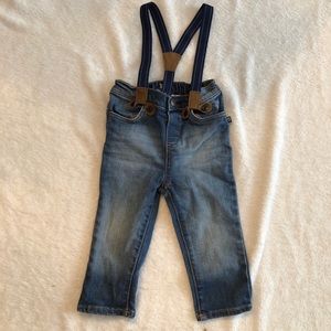 Osh Kosh Jeans with suspenders